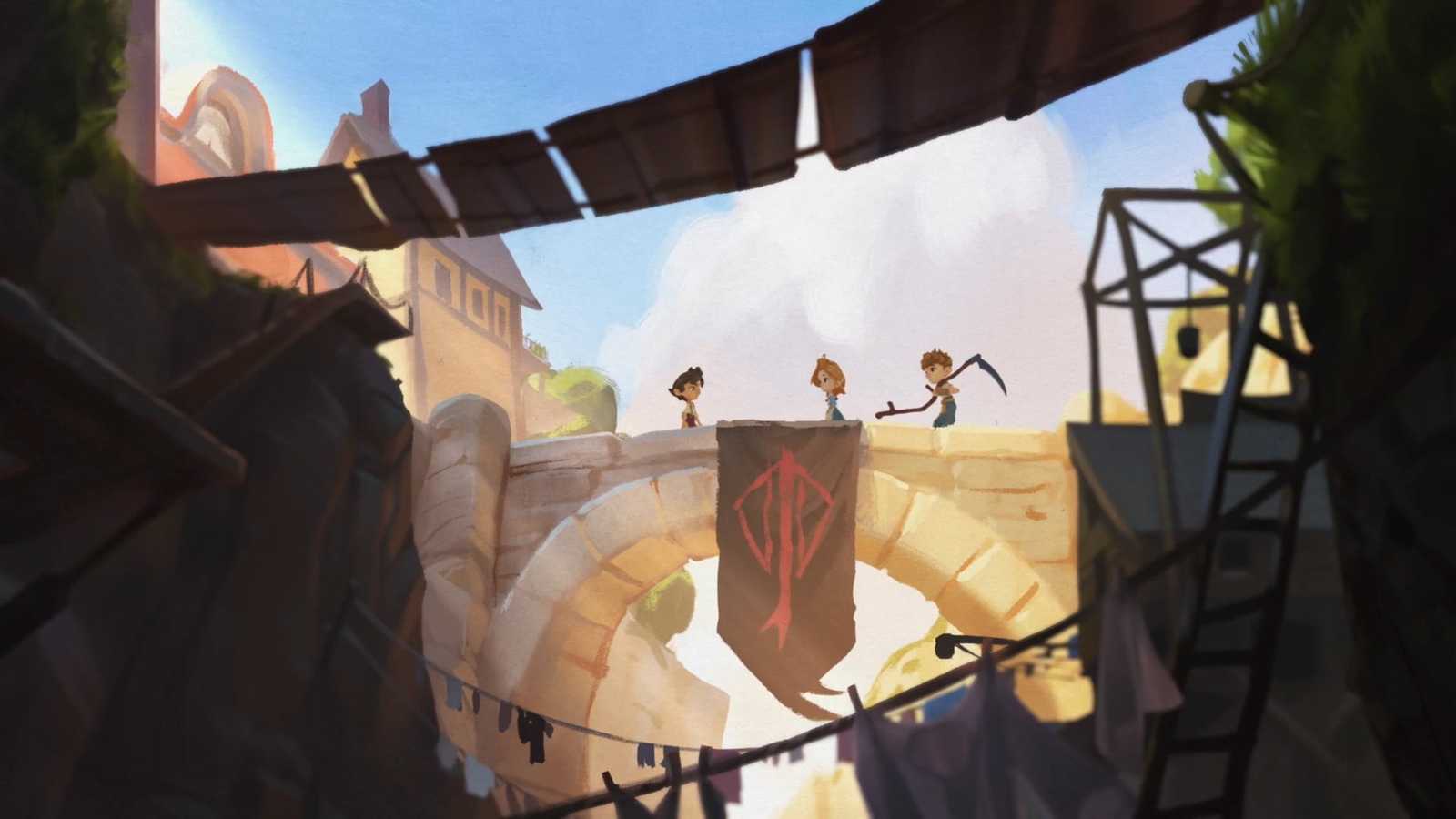 Still from The Wingfeather Saga